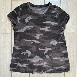 Athleta Organic Daily Tee, Camo M